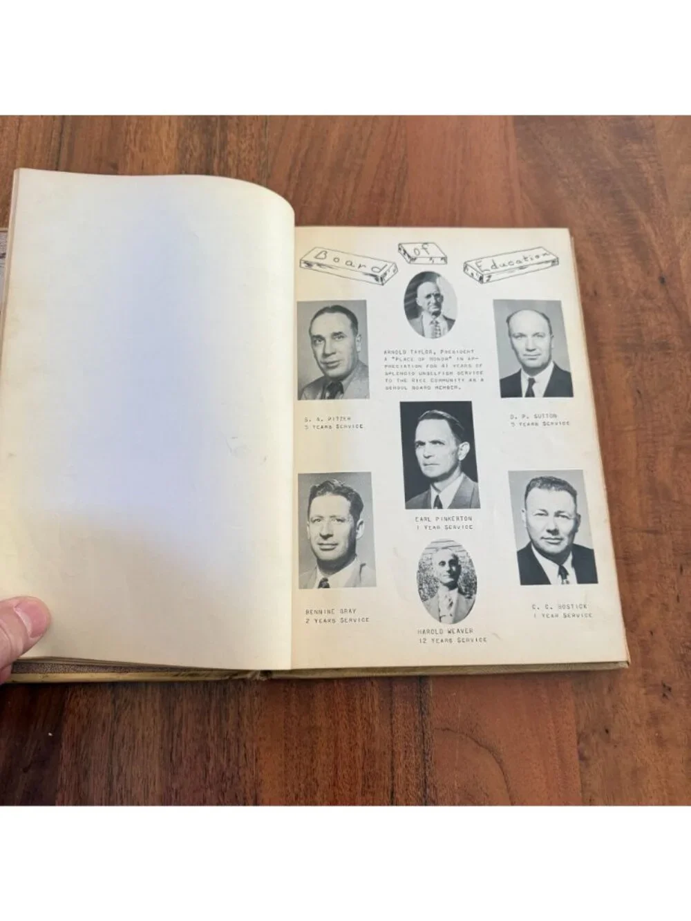 1951 Rice School Yearbook Tyler TX The Ranger Vintage Annual